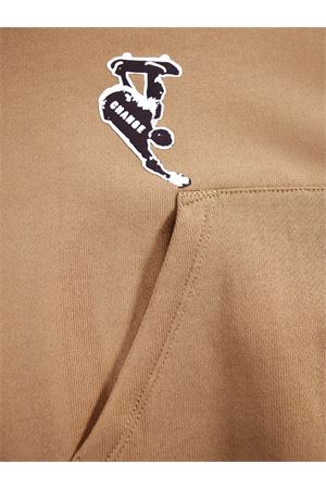 brown cotton hoodie MOLO KIDS | 1W25J3045519